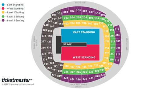 etihad stadium seating plan for the weeknd